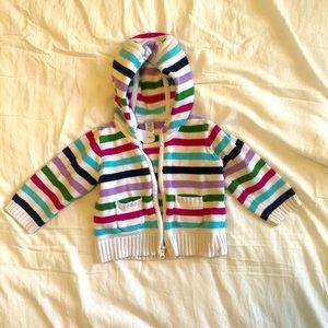 Baby Gap Classic Stripped Woven Hoodie